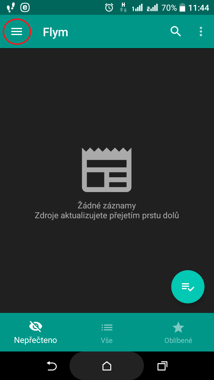 instalace Flym