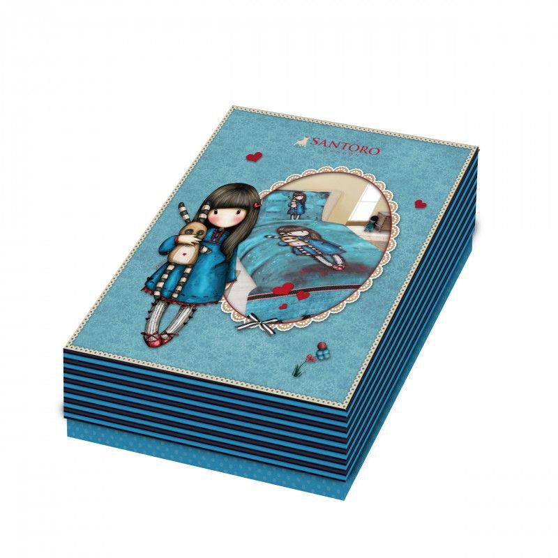 Povlečení Santoro Gorjuss Hush Little Bunny 140x200, 70x90 cm