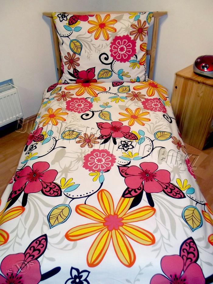 povlečení Květiny