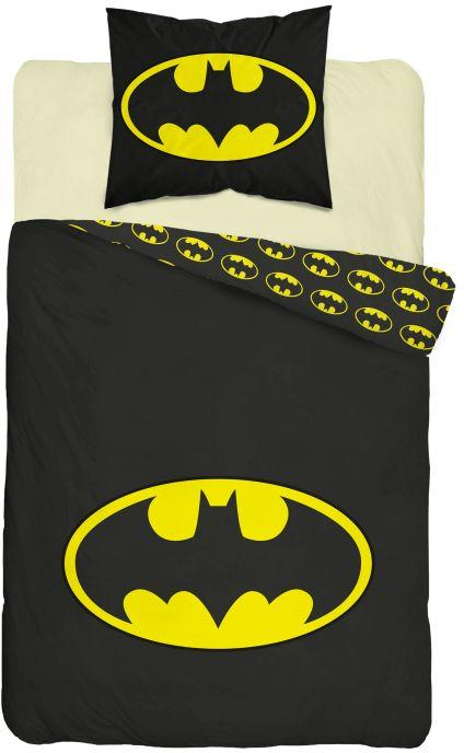 Povlečení Batman znak 140x200, 70x80 cm