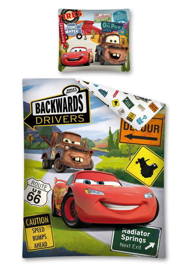 povlečení Auta Cars