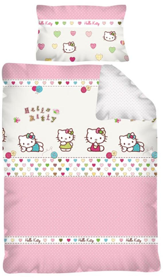 povlečení do postýlky Hello Kitty