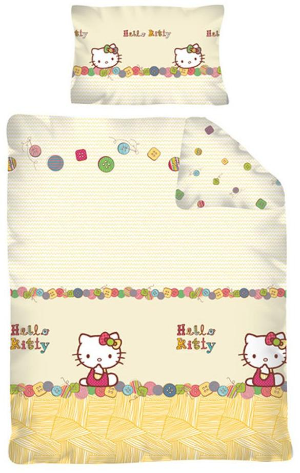 povlečení do postýlky Hello Kitty