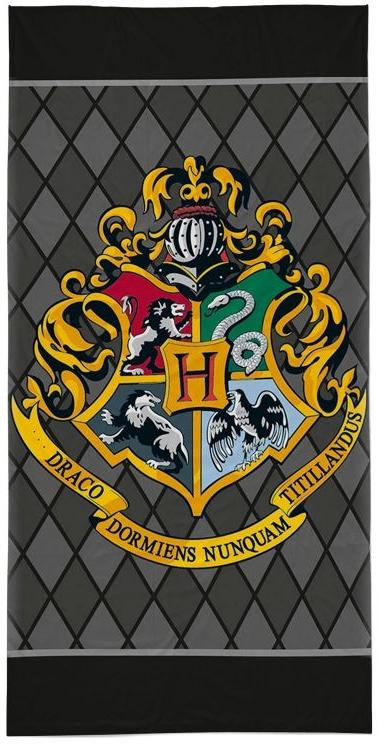 Osuška Harry Potter black 70x140 cm