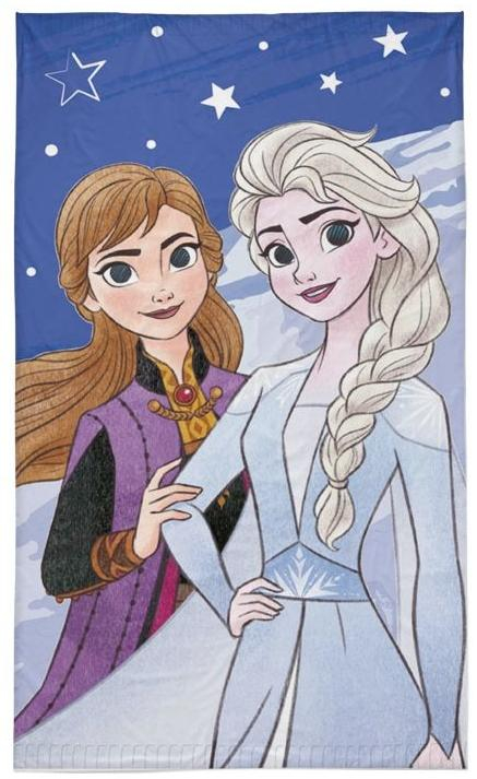 Dětský ručník Ledové Království Anna a Elsa 50x30 cm