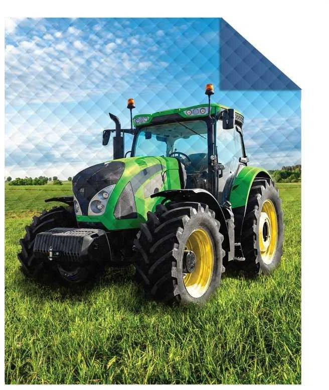 přehoz na postel Traktor