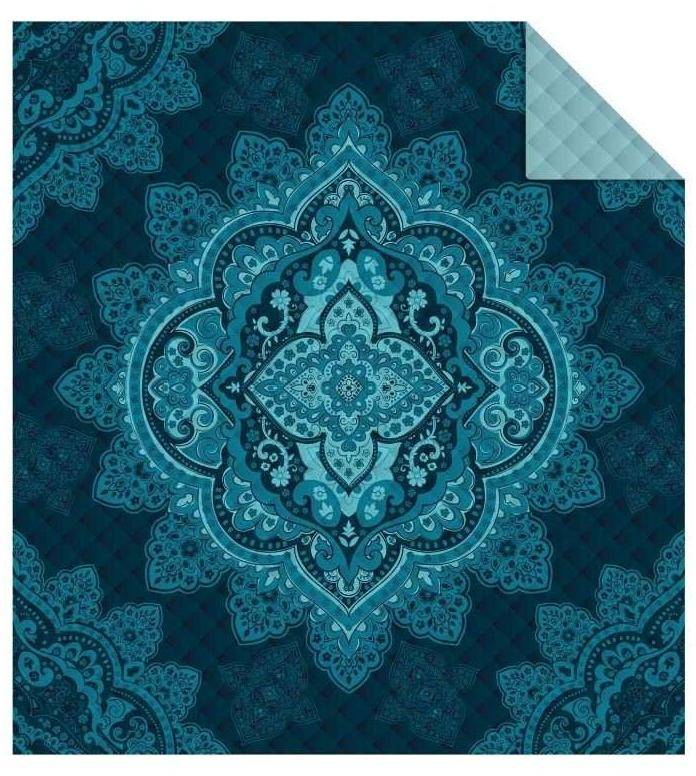 přehoz na postel Mandala
