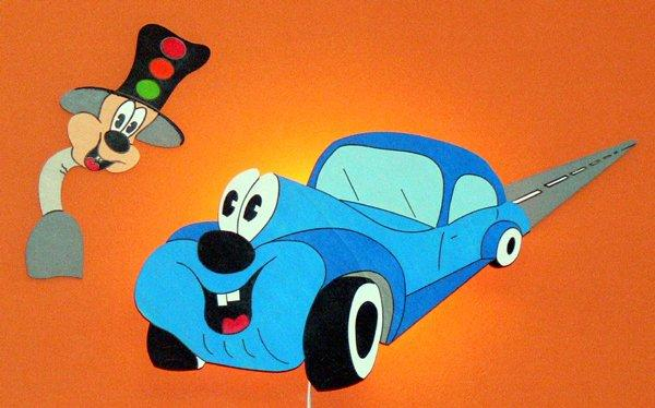 dětské baterky, lampičky Auta Cars