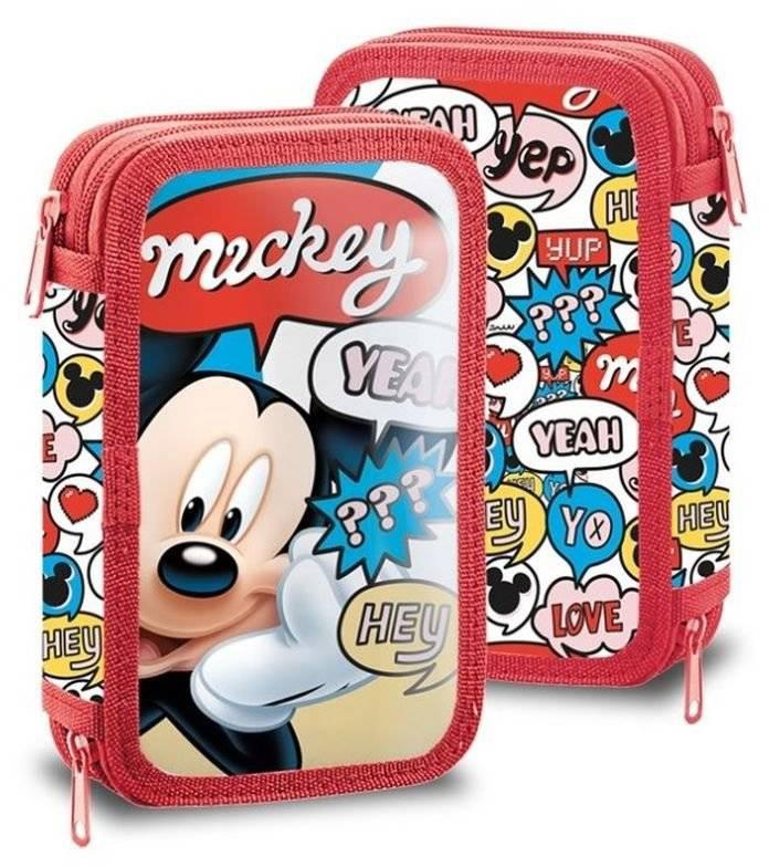 Dvoupatrový plný penál Mickey Hey