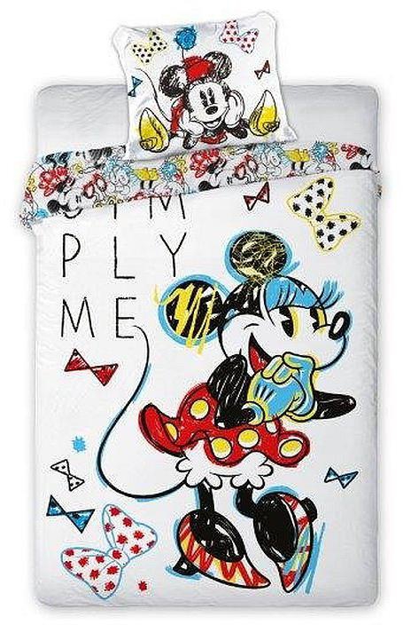 Povlečení Minnie retro  140x200, 70x90 cm