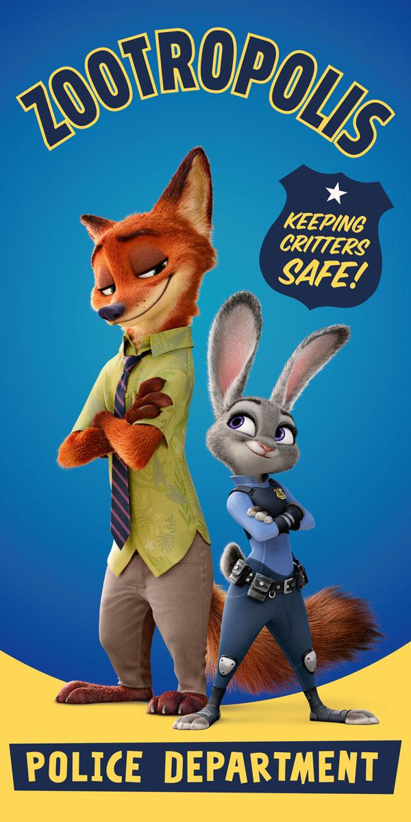 osuška Zootropolis / Zootopia