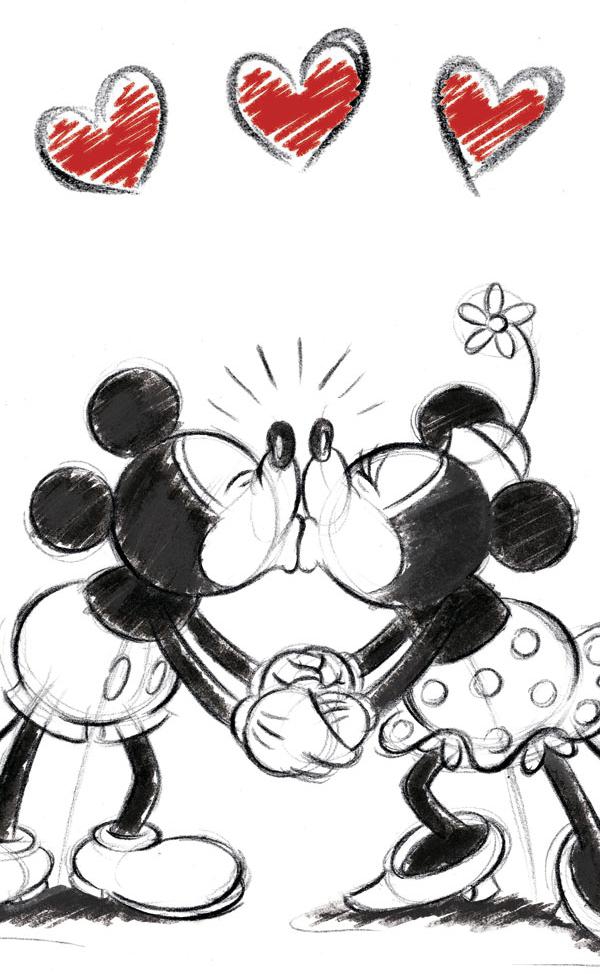 osuška Minnie a Mickey