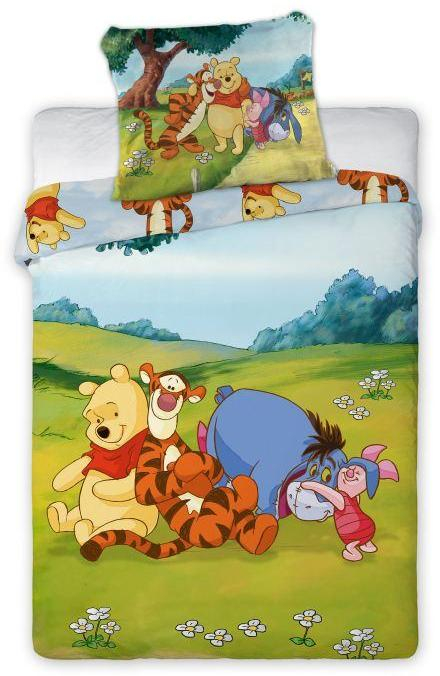 povlečení do postýlky Medvídek Pú