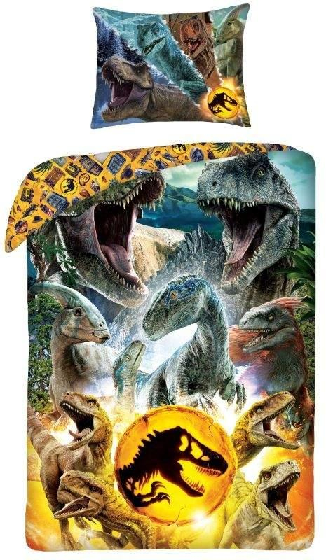 povlečení Dinosauři / Jurský svět, park