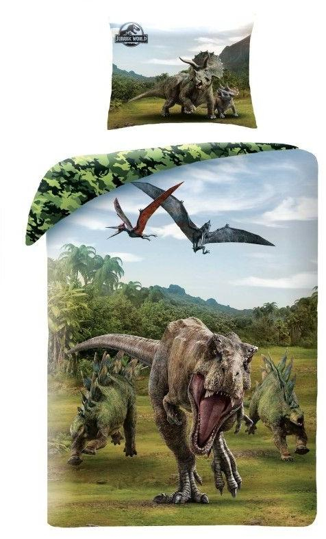 povlečení Dinosauři / Jurský svět, park
