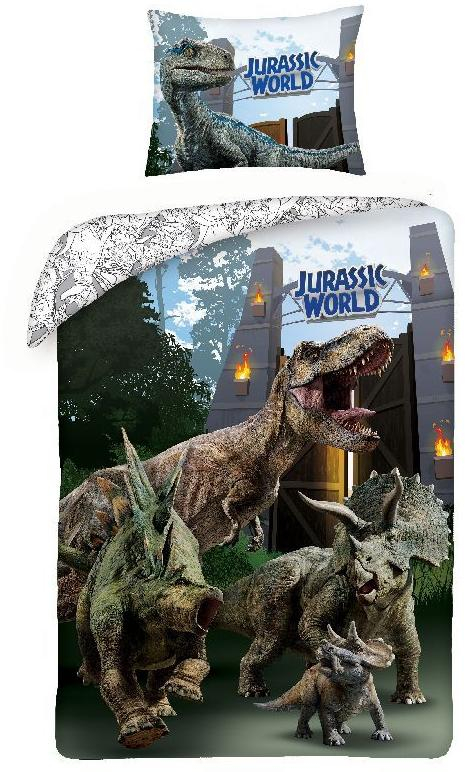 povlečení Dinosauři / Jurský svět, park