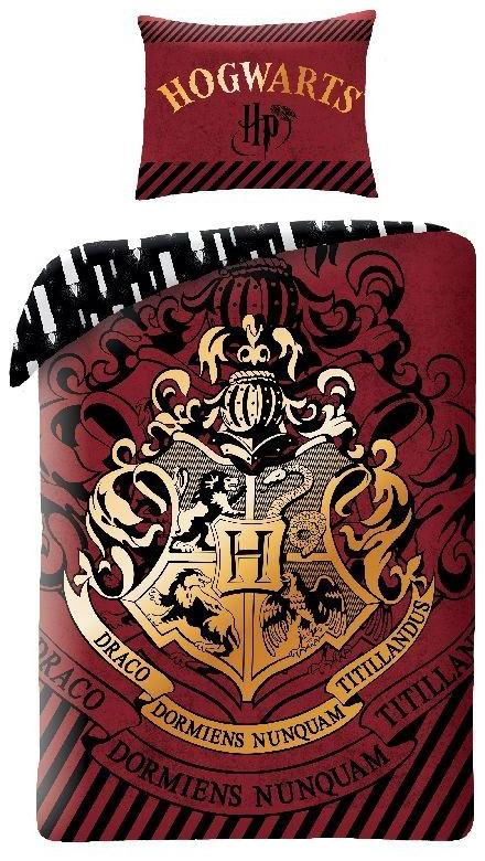 Povlečení Harry Potter burgund 140x200, 70x90 cm
