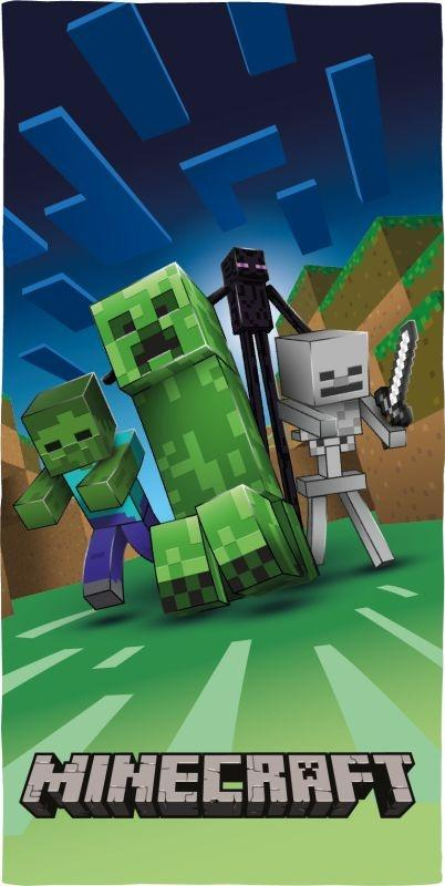 Osuška Minecraft Monsters 70x140 cm