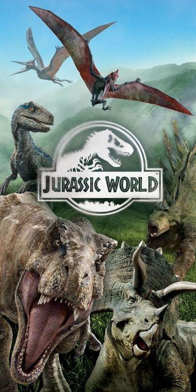 osuška Dinosauři / Jurský svět, park