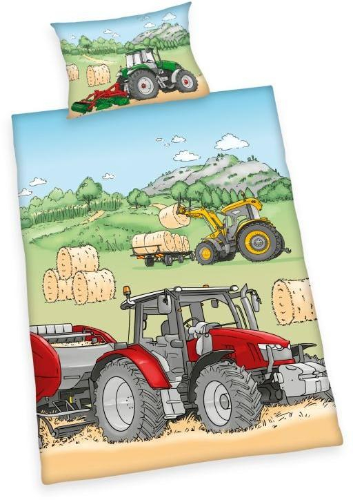 povlečení do postýlky Traktor