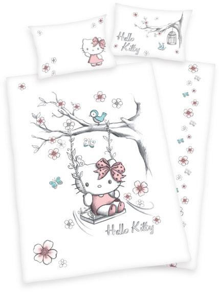 povlečení do postýlky Hello Kitty