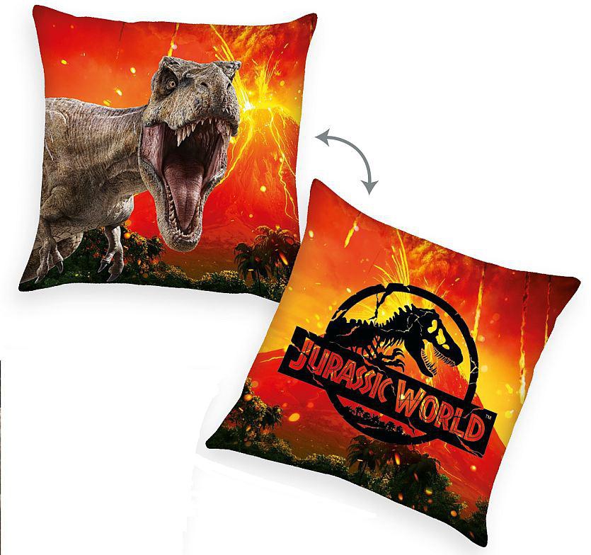 polštářek Dinosauři / Jurský svět, park