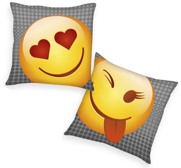polštářek Smajlík, Emoji