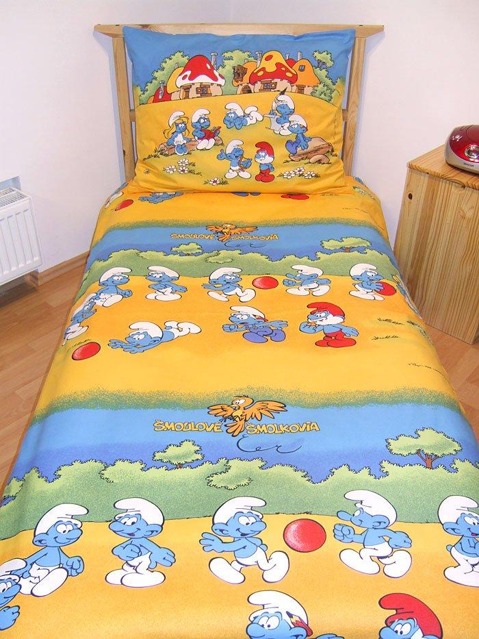 povlečení Šmoulové