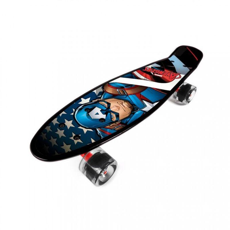 Skateboard fishboard Avengers Kapitán Amerika