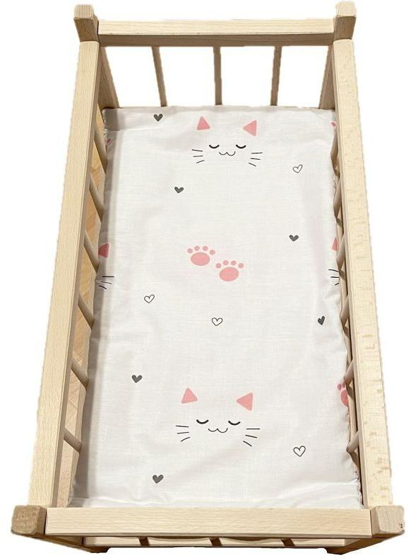 Matrace do postýlky pro panenky Kočky