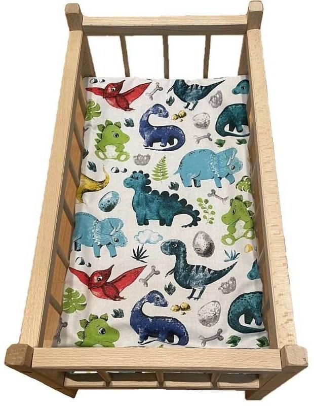 Matrace do postýlky pro panenky Dinosauři / Jurský svět, park