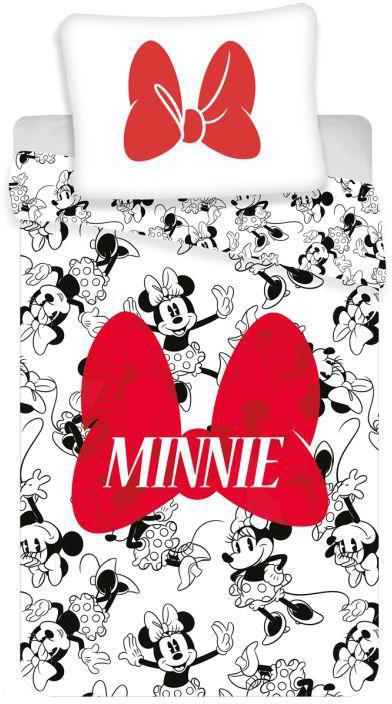 Povlečení Minnie Red Bow 140x200, 70x90 cm