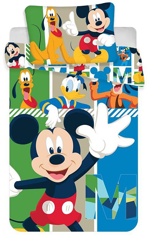 povlečení do postýlky Mickey Mouse
