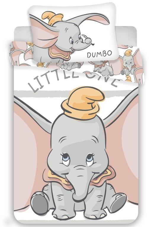 Povlečení do postýlky Dumbo stripe 100x135, 40x60 cm