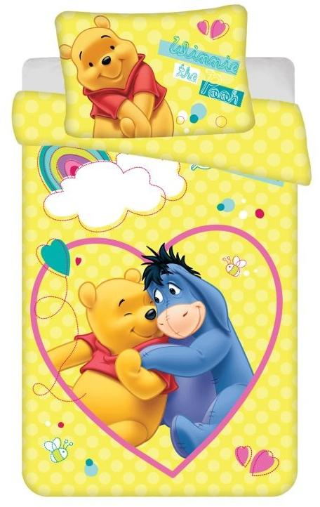 povlečení do postýlky Medvídek Pú