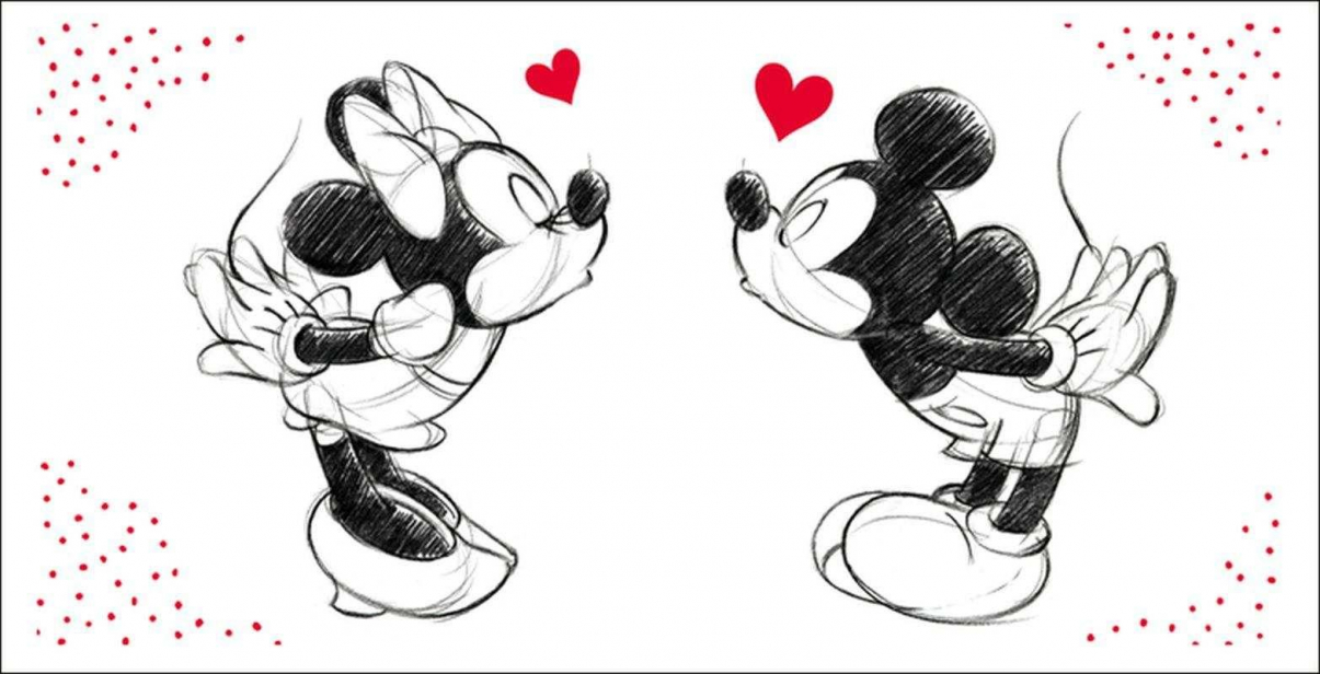 osuška Minnie a Mickey