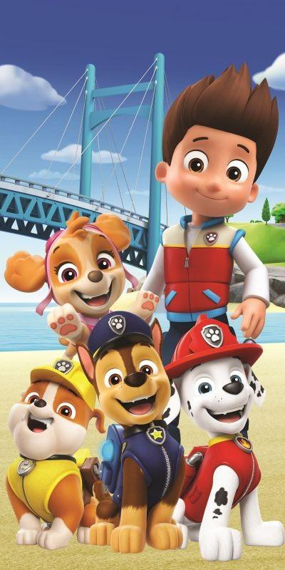 st_153296_jerry_fabrics_osuska_paw_patrol_pp457_bridge_bavlna_frote_70_140_cm