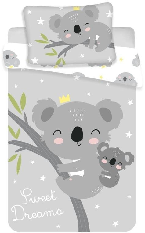 Povlečení do postýlky Koala sweet dreams 100x135, 40x60 cm