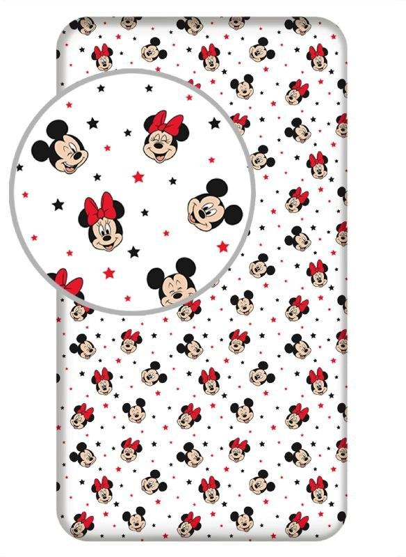 prostěradlo Minnie a Mickey