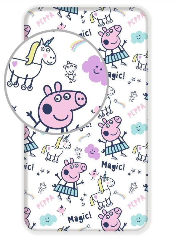 prostěradlo Prasátko Peppa / Peppa Pig
