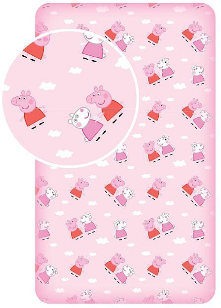 prostěradlo Prasátko Peppa / Peppa Pig