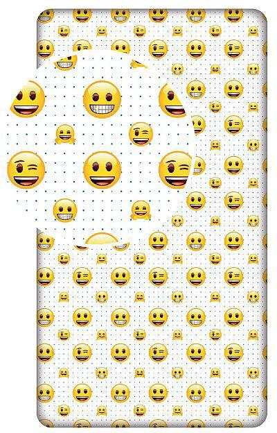 prostěradlo Smajlík, Emoji