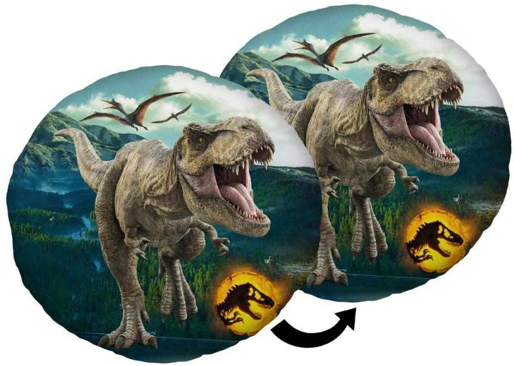 polštářek Dinosauři / Jurský svět, park