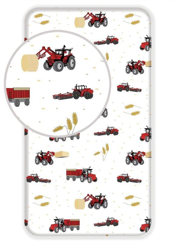 prostěradlo Traktor