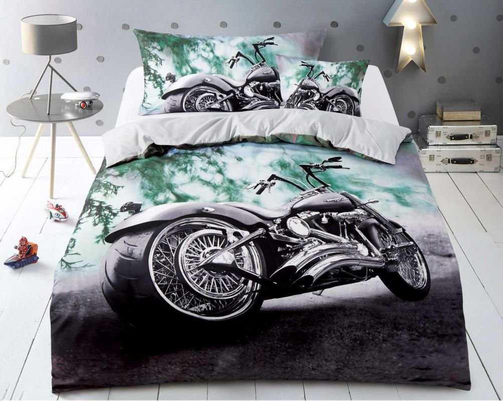 povlečení Motorka