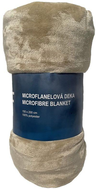 Deka microflanel super soft Béžová 150x200 cm