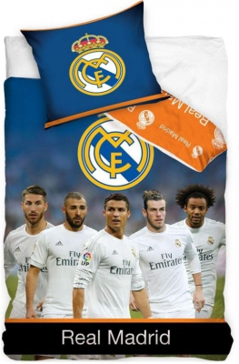 Povlečení Real Madrid Hráči 140x200, 70x80 cm