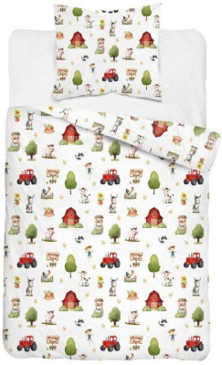 Povlečení XOXO Farma 140x200, 70x80 cm