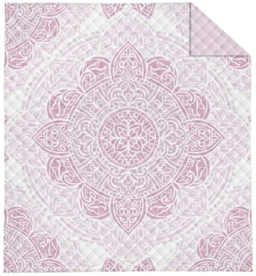 Přehoz na postel Mandala rosé 170x210 cm