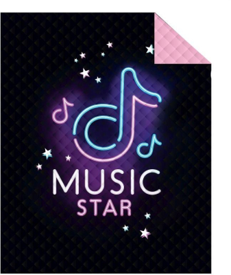 Přehoz na postel Music Star 170x210 cm